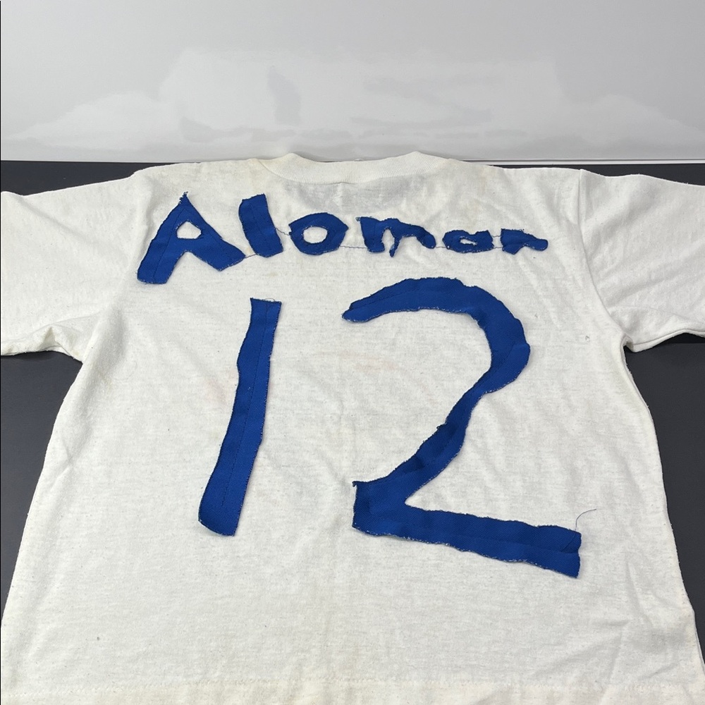 Vintage 1992 Toronto Blue Jays Kids Large Tee Single Stitch Rough condition - Picture 6 of 13